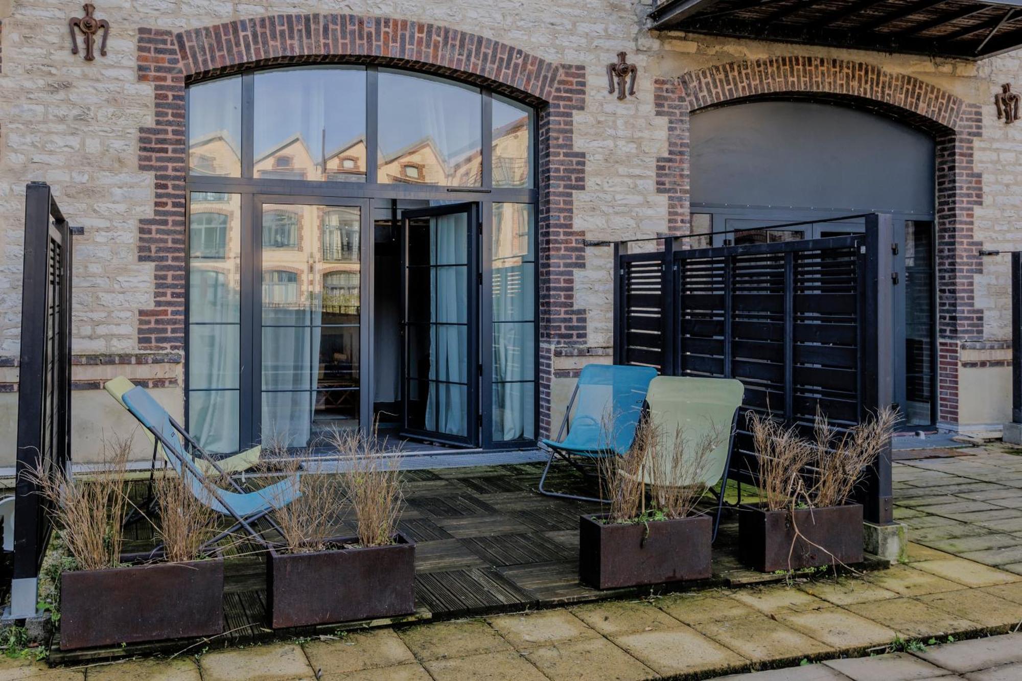 Manhattan Loft - Centre - 5 Mn A Pied Gare - Parking Prive - Patio Troyes Exterior photo